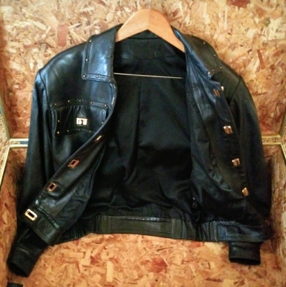 🇺🇸 Soft Designer Lambskin Med Black Leather - Picture 5 of 7